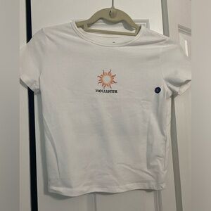 White crop top Hollister